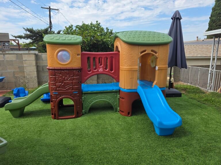 Outdoor children's playground.